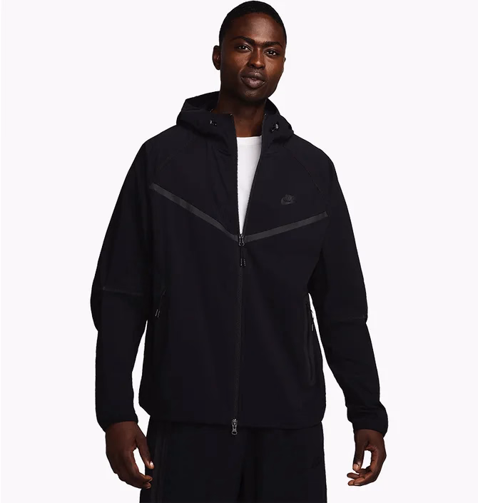 Толстовка чоловіча Nike Techven Jacket Black HM7151-010 — основне фото