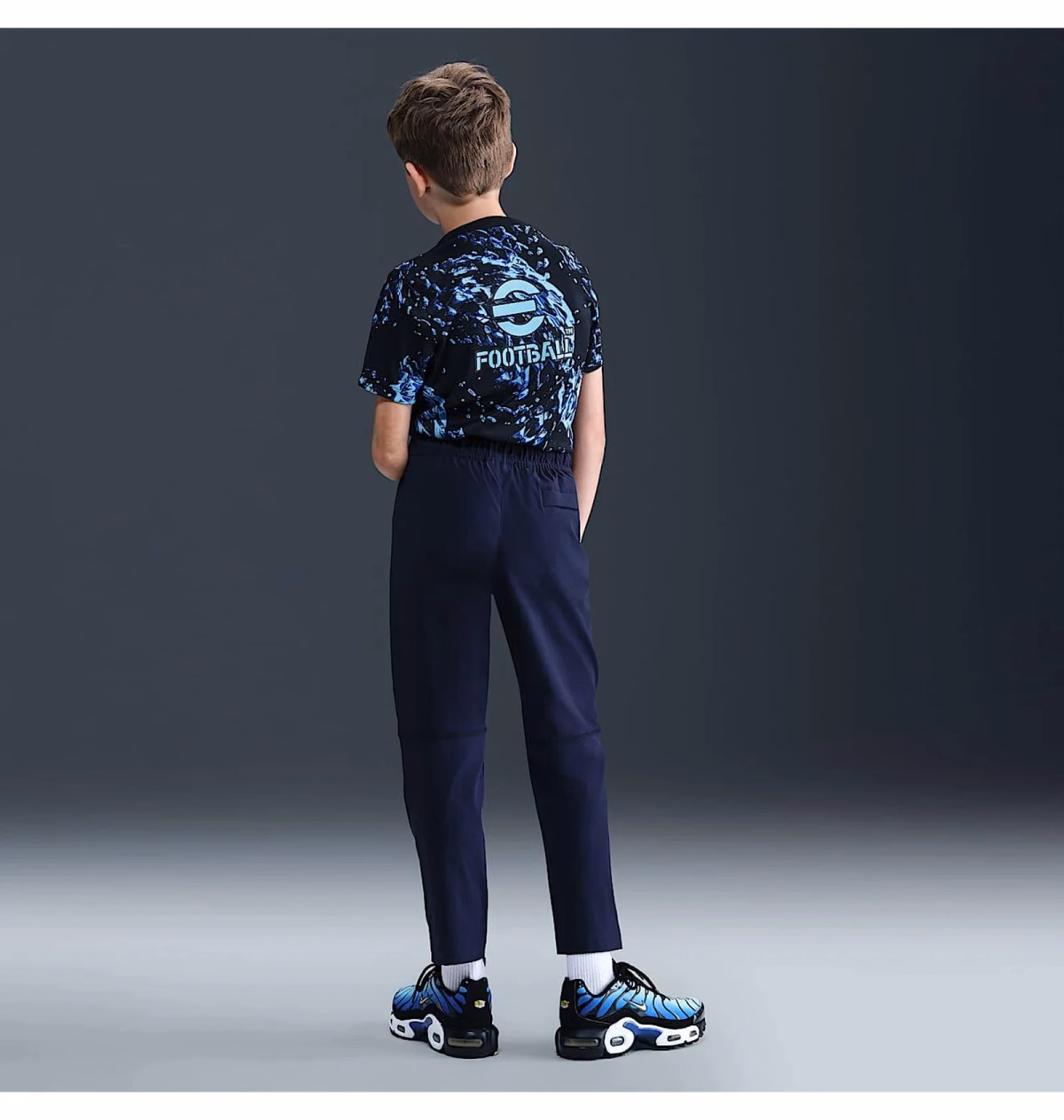 Штани дитячі Nike Tech Older Kids' (Boys') Woven Trousers Obsidian/Black HQ8921-451 — фото 4