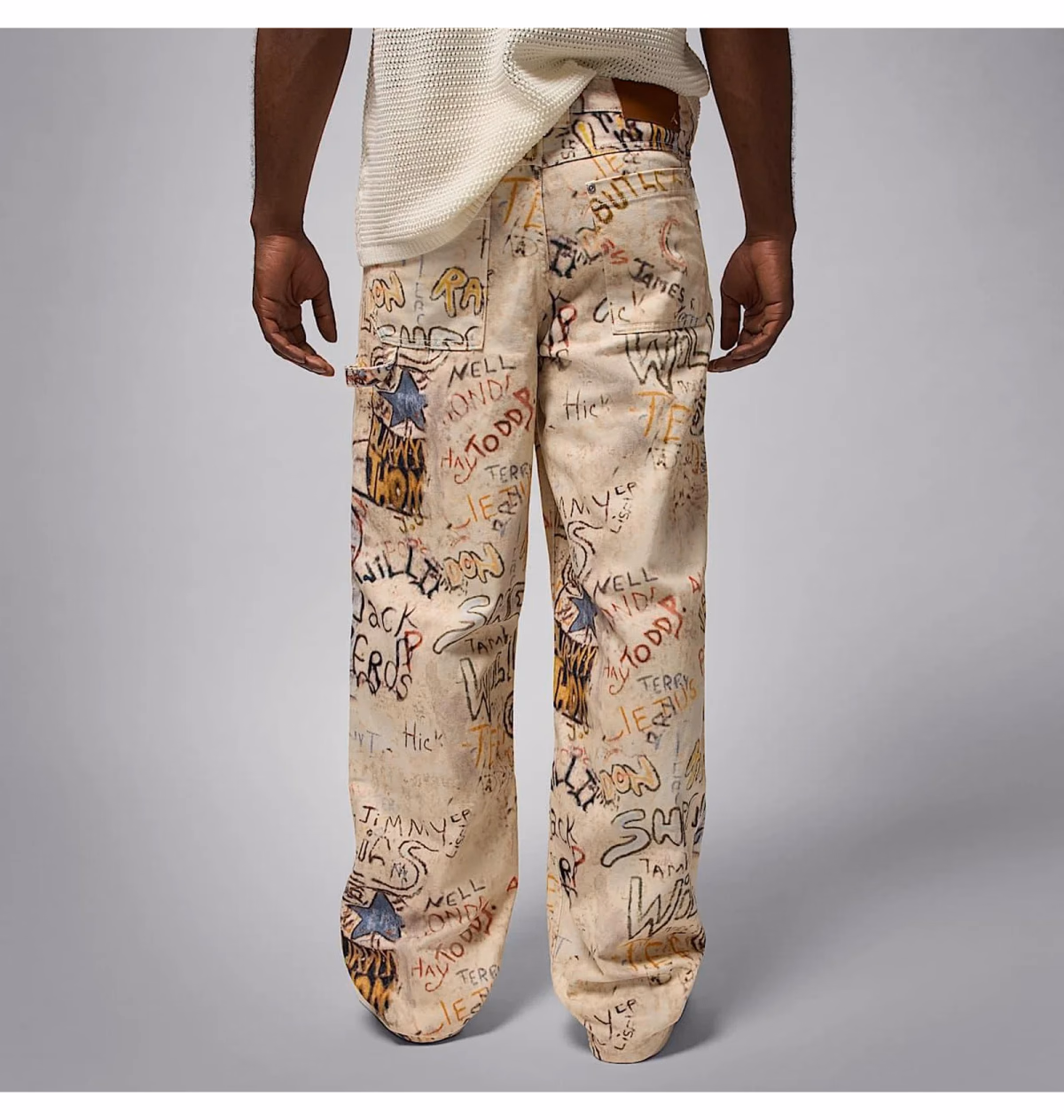 Штани чоловічі Air Jordan Carpenter Pant Beige HV0085-203 — фото 3