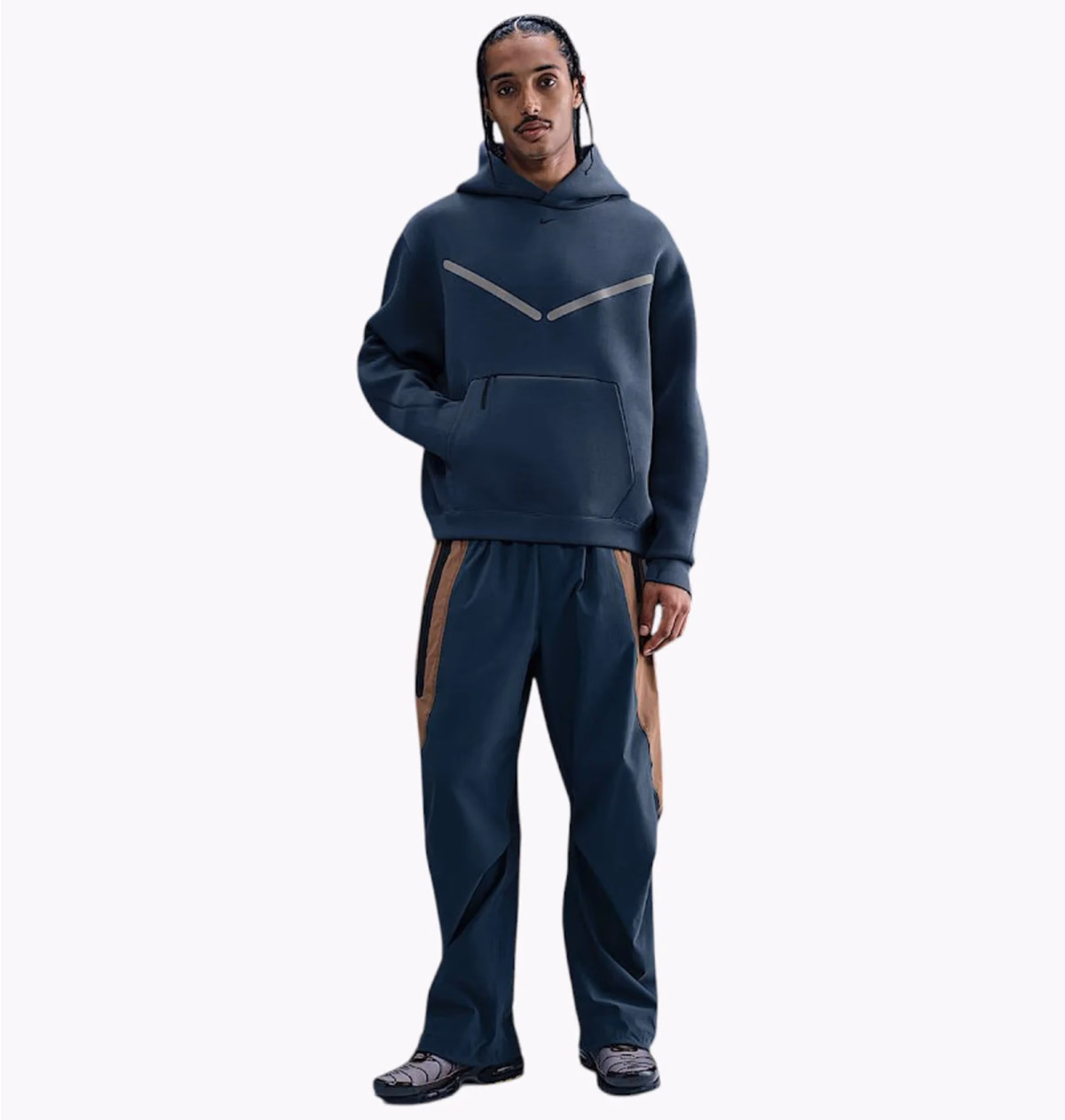 Худі чоловіче Nike Tech Po Blue HV1342-437 — фото 2