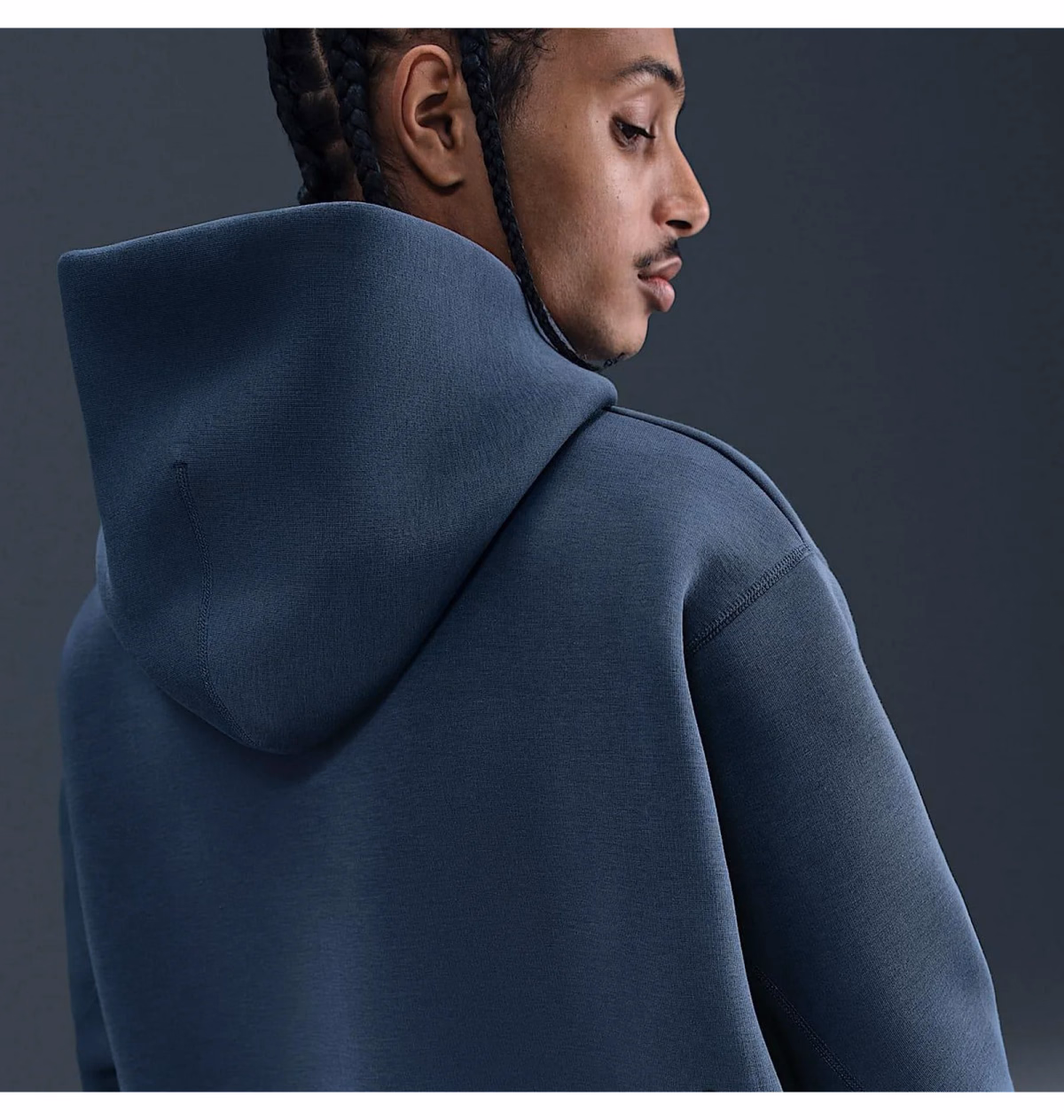 Худі чоловіче Nike Tech Po Blue HV1342-437 — фото 4