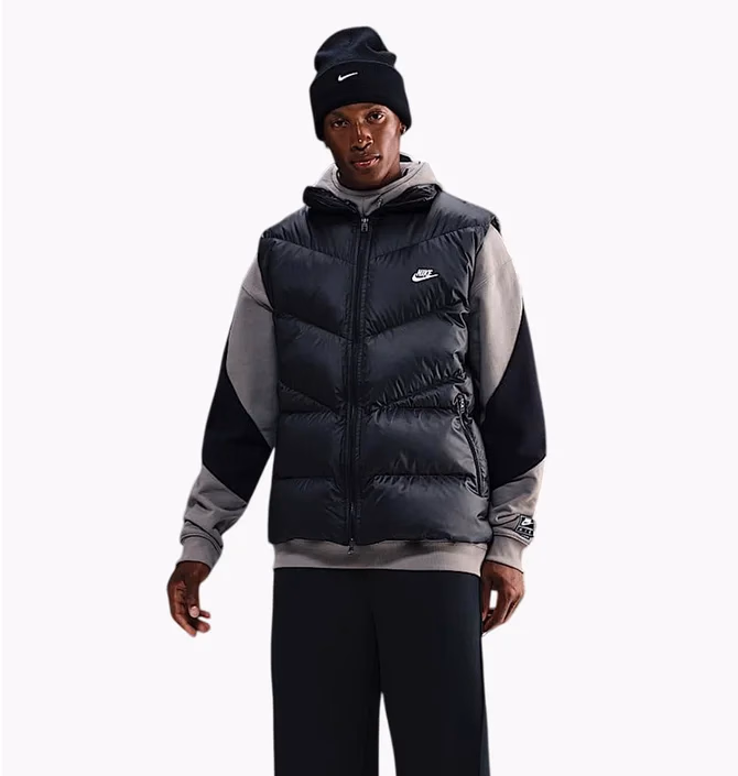 Жилетка чоловіча Nike Windrunner Down Gilet Black HV1480-010