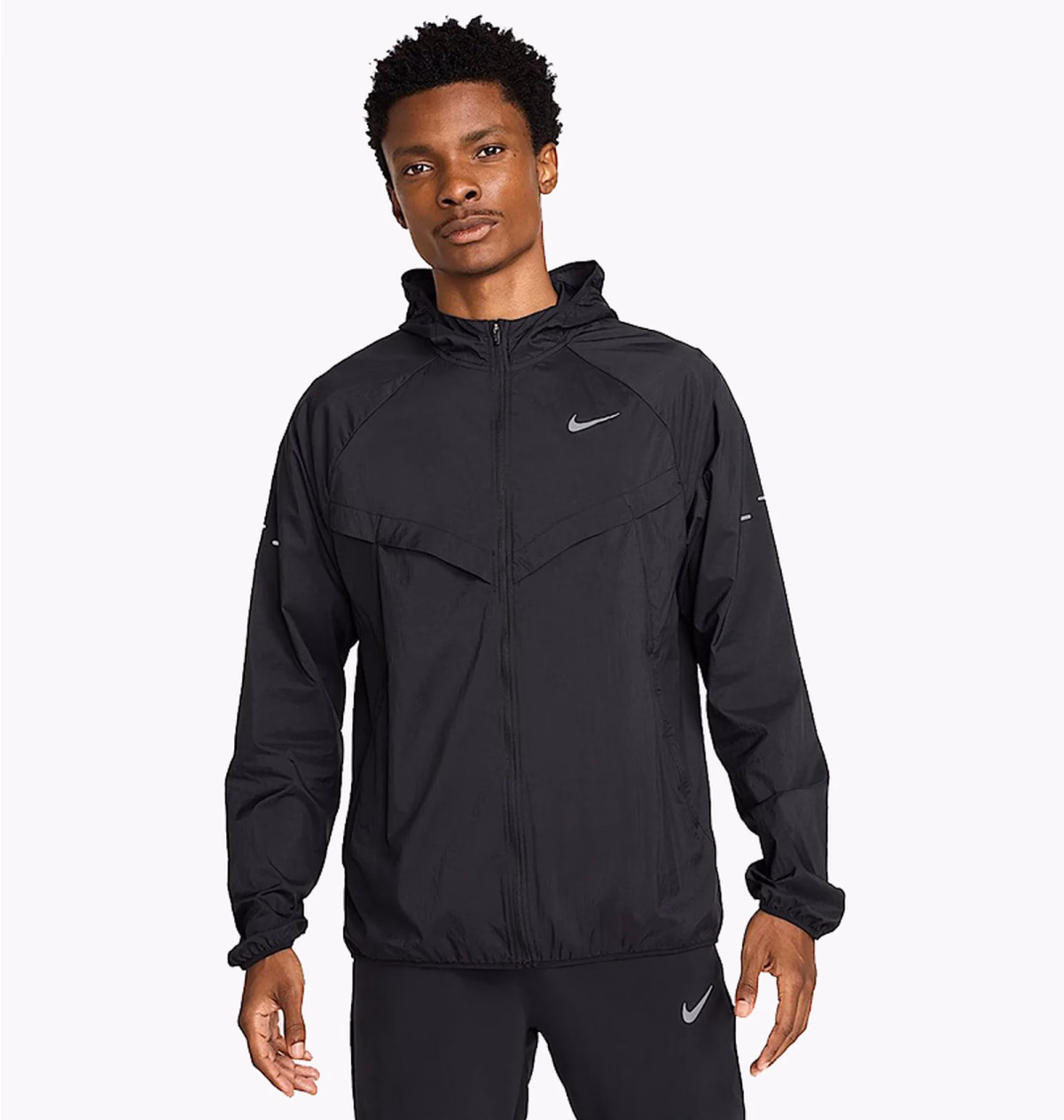 Куртка чоловіча Nike Stride MenS Repel U V Running Jacket Black HV4548-010 — фото 2