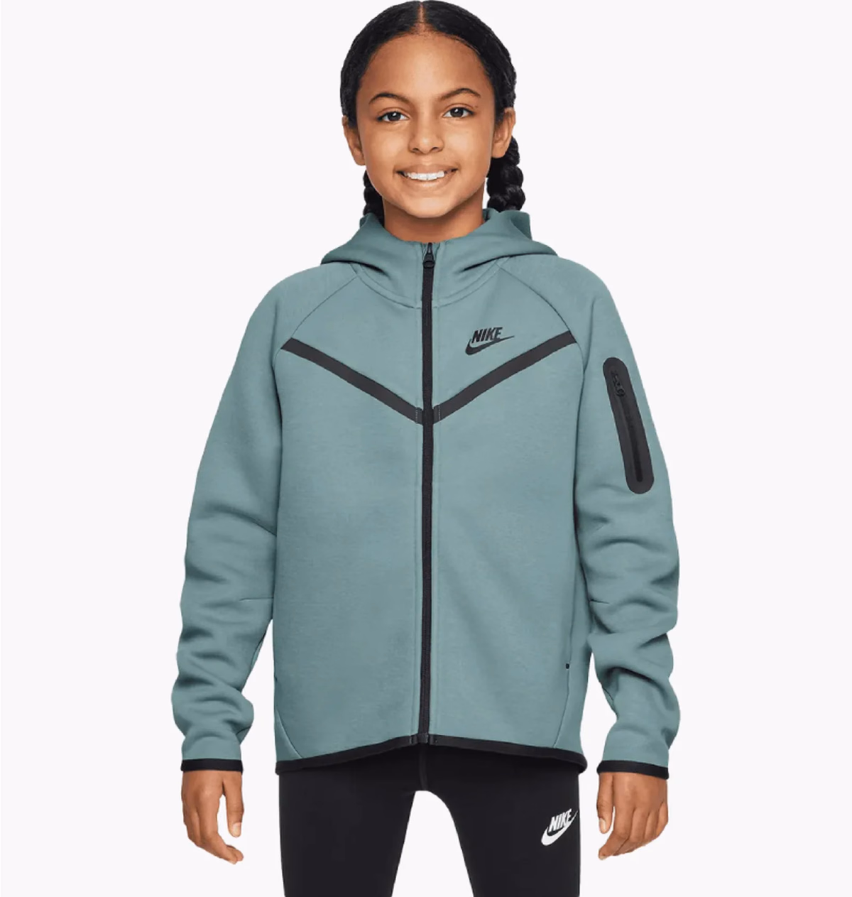 Толстовка дитяча Nike Sportswear Tech Fleece HV8695-017 — фото 2