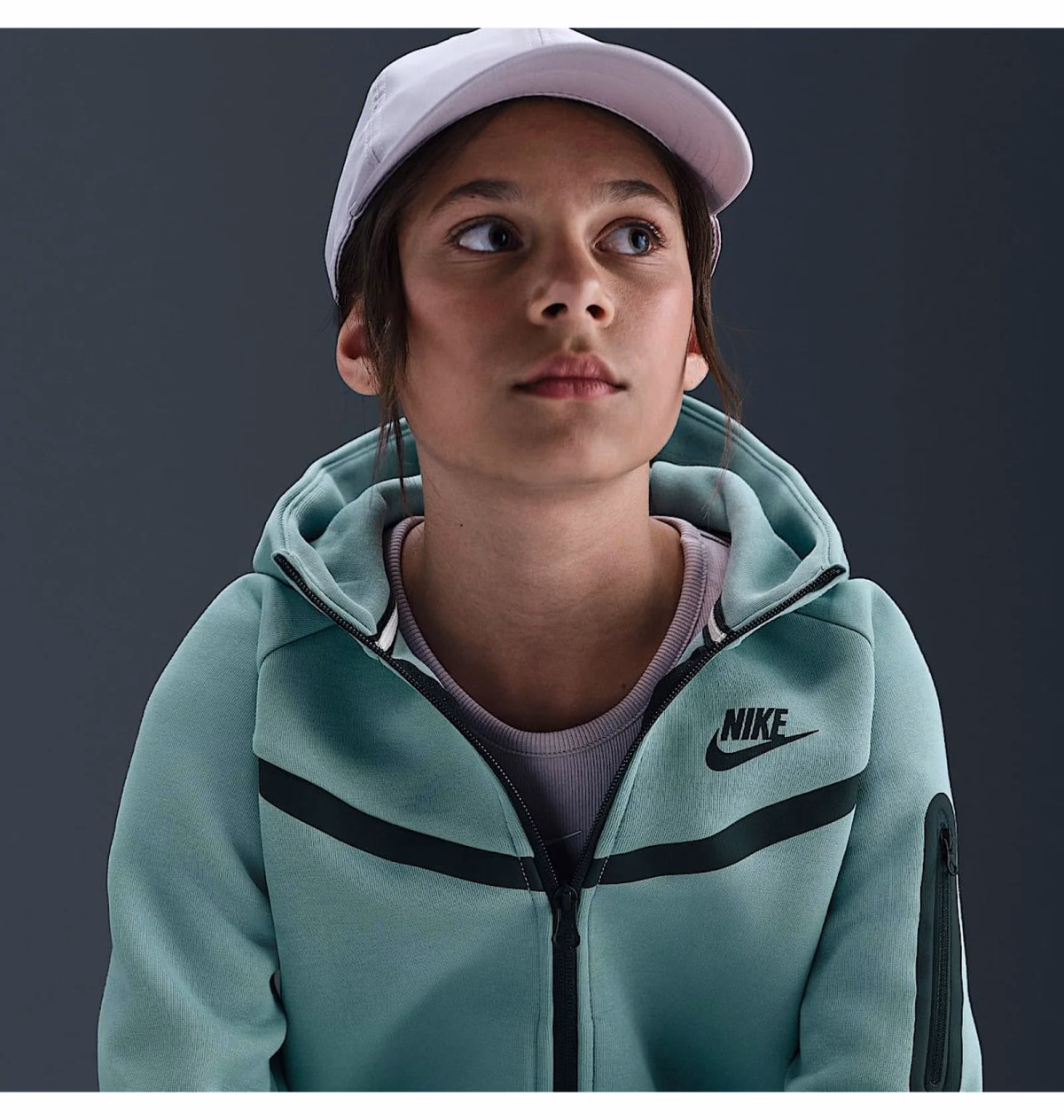 Толстовка дитяча Nike Sportswear Tech Fleece HV8695-017 — фото 5