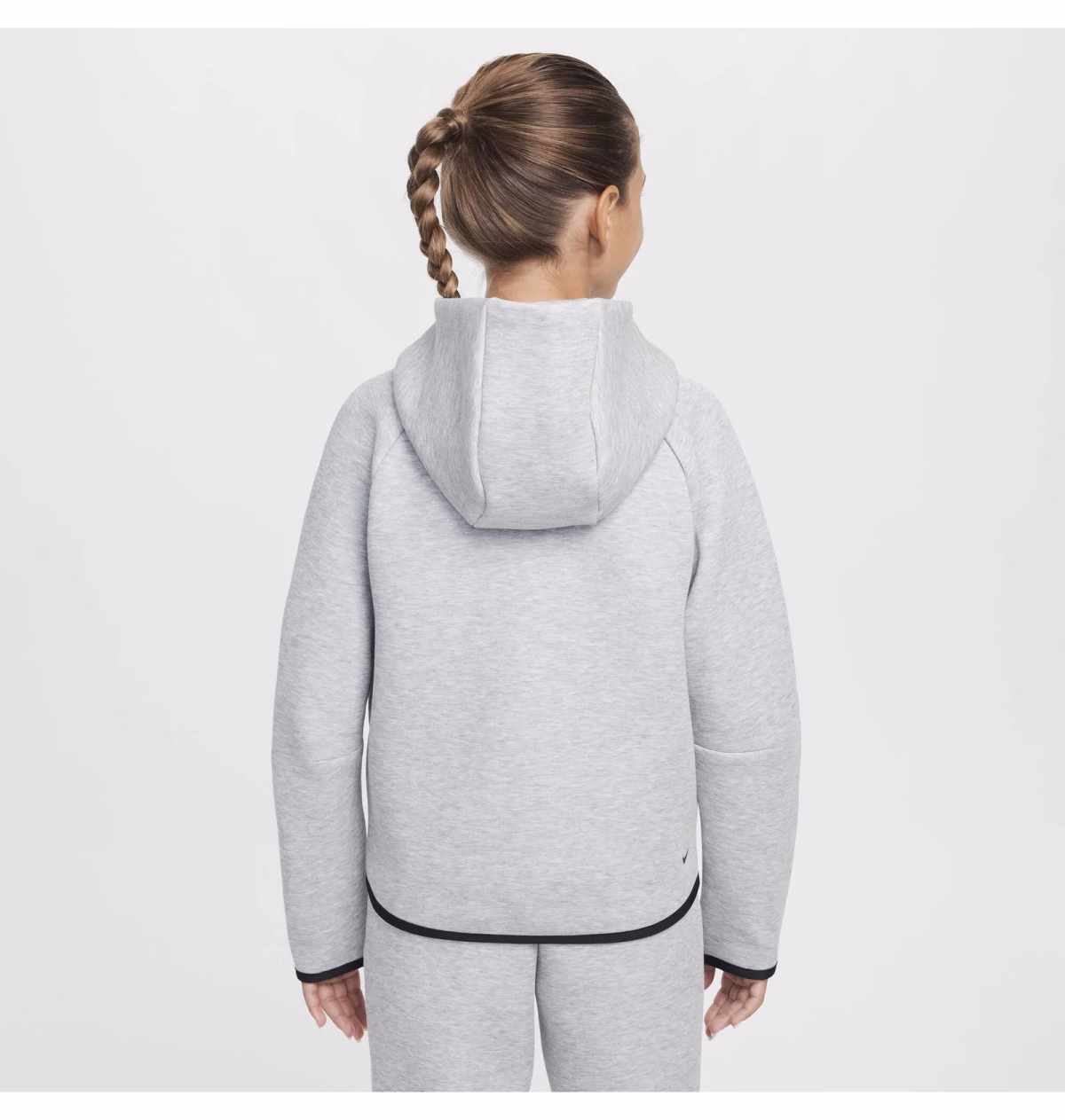 Толстовка дитяча Nike Sportswear Tech Fleece Grey HV8695-063 — фото 3