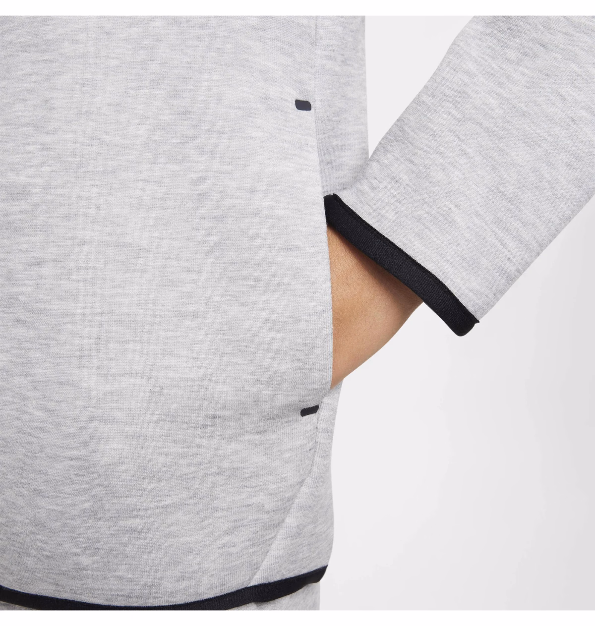 Толстовка дитяча Nike Sportswear Tech Fleece Grey HV8695-063 — фото 5