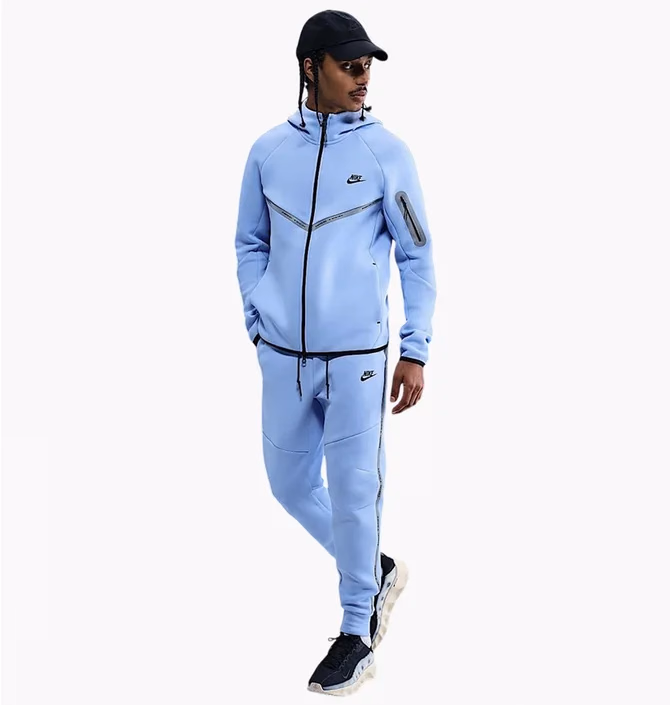 Штани чоловічі Nike Tech Men's Fleece Joggers with Reflective Accents BLUE IM6540-468