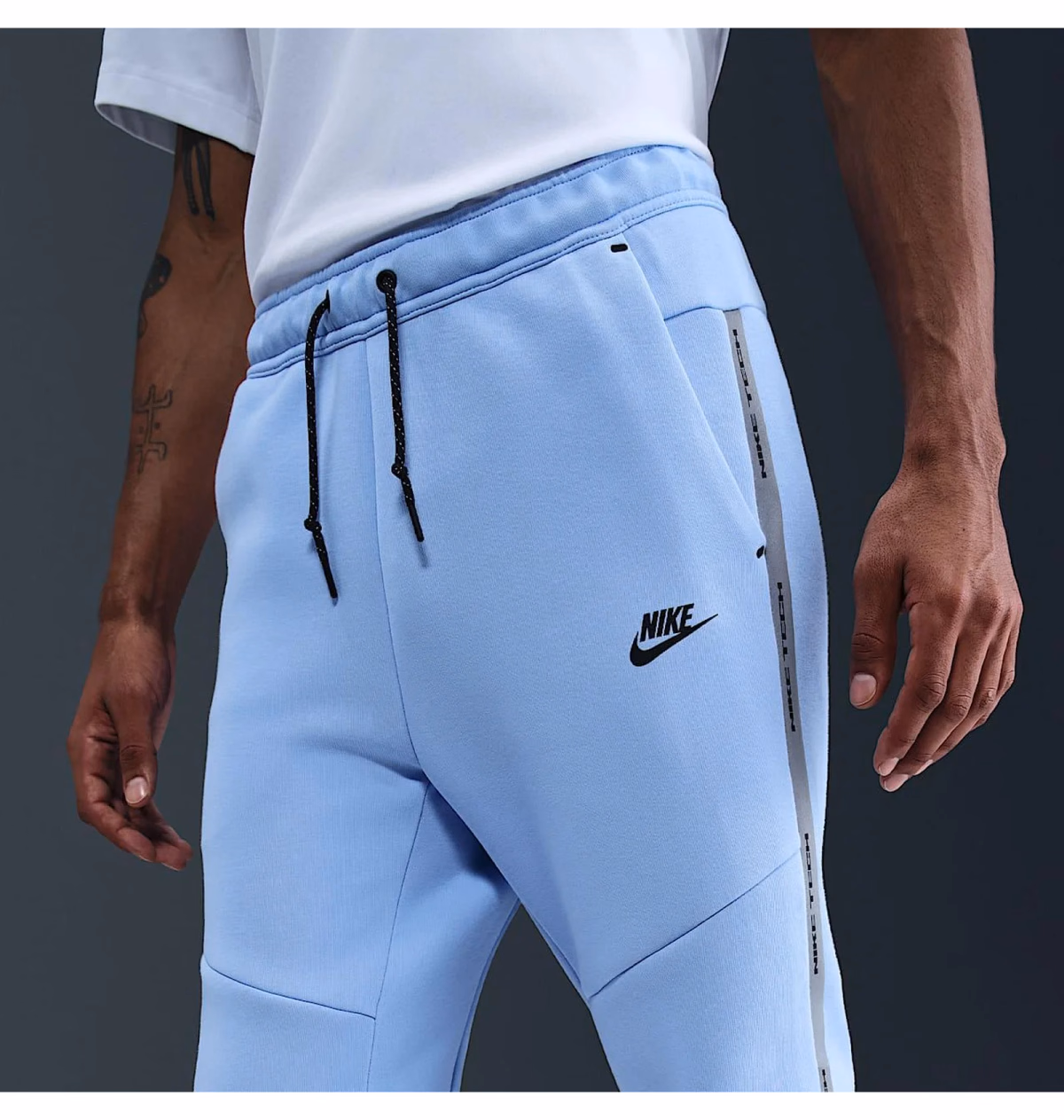 Штани чоловічі Nike Tech Men's Fleece Joggers with Reflective Accents BLUE IM6540-468 — фото 2