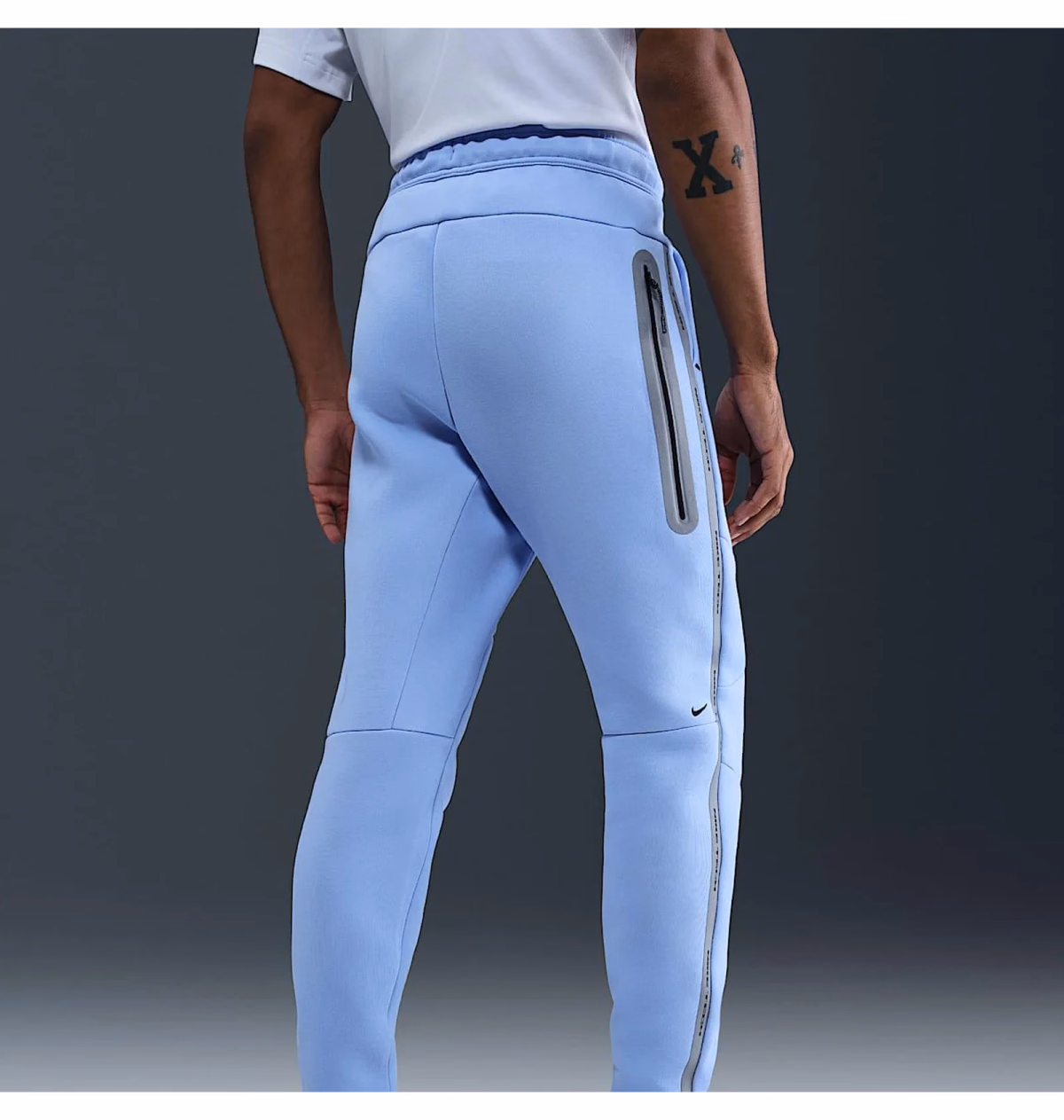 Штани чоловічі Nike Tech Men's Fleece Joggers with Reflective Accents BLUE IM6540-468 — фото 3