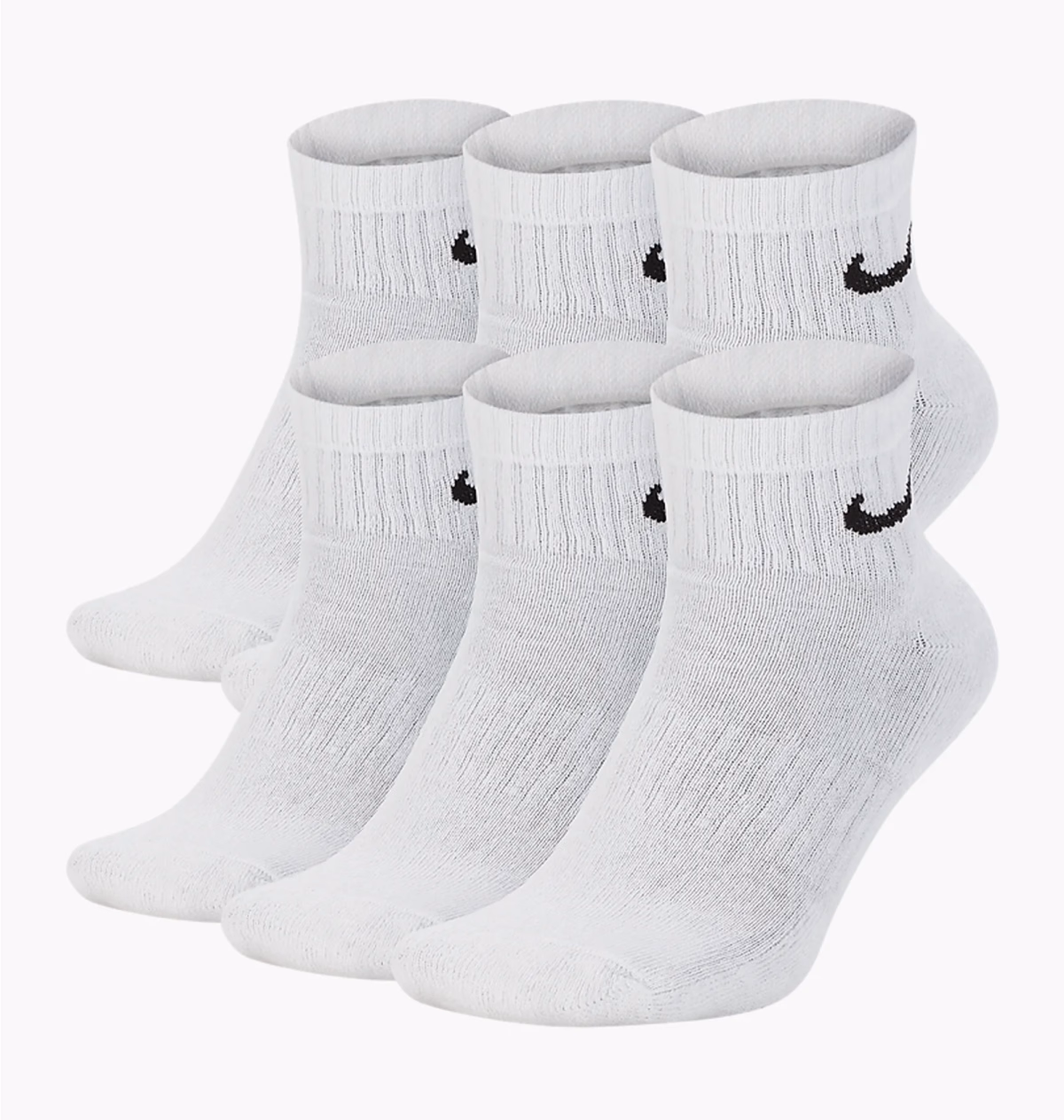Шкарпетки Nike Everyday Cushioned Socks (6 пар) White SX7669-100 — фото 2
