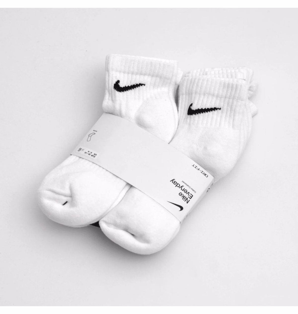 Шкарпетки Nike Everyday Cushioned Socks (6 пар) White SX7669-100 — фото 3